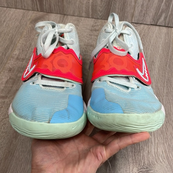 Nike KD Trey 5 X EP Blue Chill Bright Crimson Mint DD9538-400 Sneakers 10.5 - Picture 10 of 16